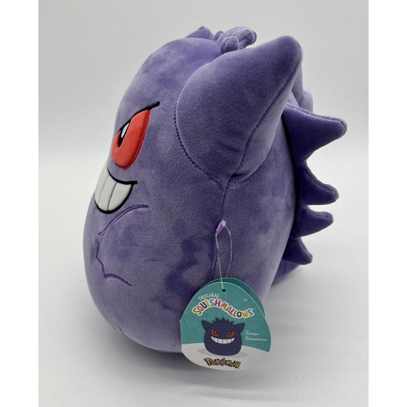 Pokemon Squishmallow Gengar Plush 10” Inch NWT - Picture 2 of 5
